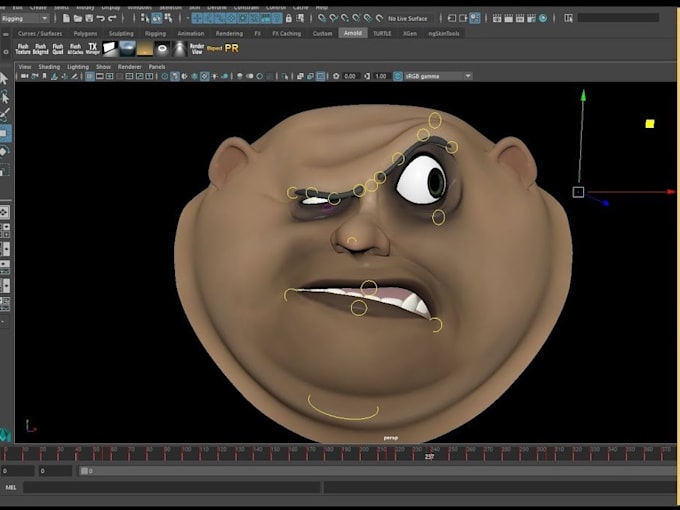 do 3d model rendering, rigging, and animations on maya