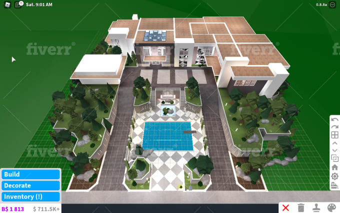 Build You An Impressive Mansion In Bloxburg Budget Included By My Xxx