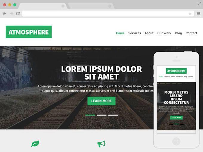 be your front end developer