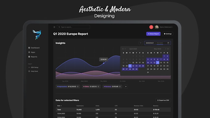 create ux ui design for website, landing page and mobile app
