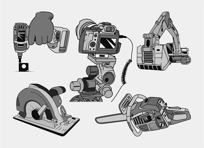 draw line art illustration or vector tracing in 24 hours