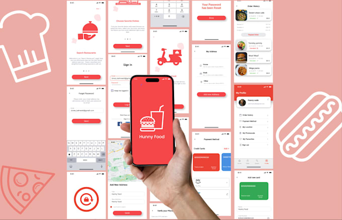 create modern UI UX design in figma