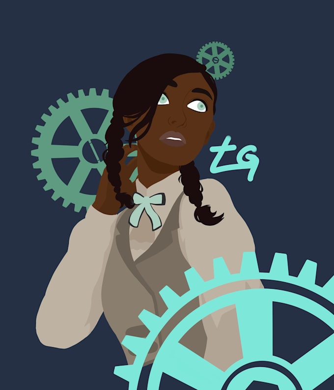 draw your character in  my art style