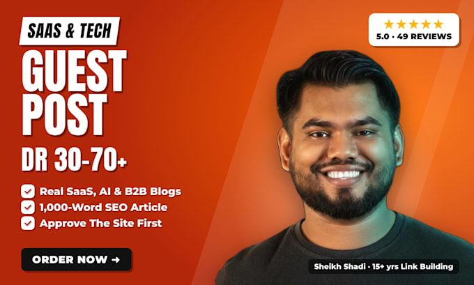 publish saas guest post on real traffic tech and b2b sites