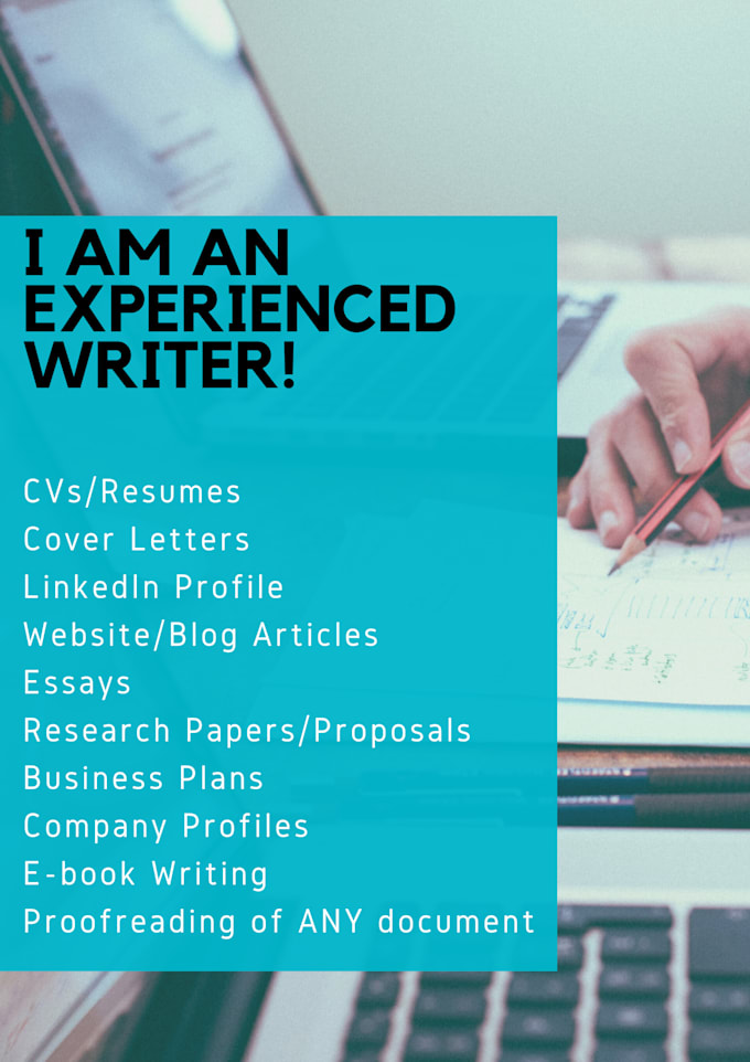 write, edit and proofread your business plan