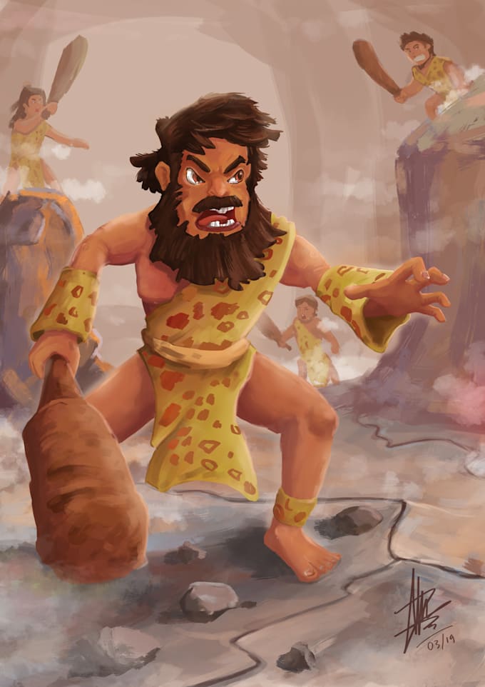 create character concept with adobe photoshop