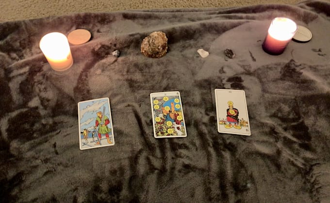 read your tarot based on a question you have