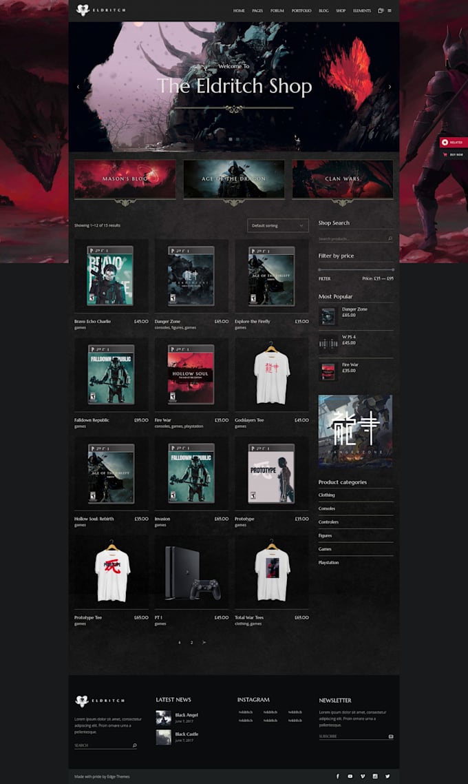 setup your clan guild and gaming website or server