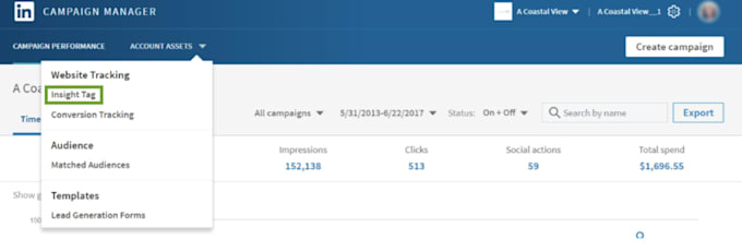 setup linkedin insight tag with conversion tracking and conversions api