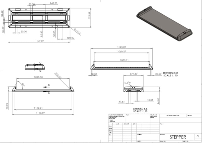 create 2d drawing of your product with solidworks and fusion 360