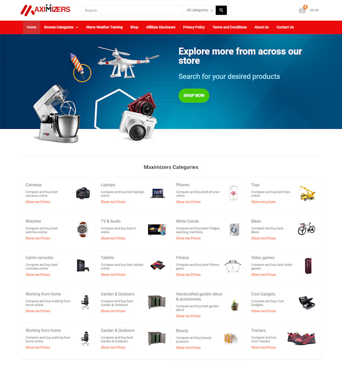 create an autopilot amazon affiliate website or amazon store