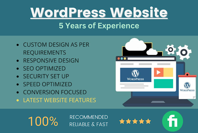 design and develop responsive wordpress website