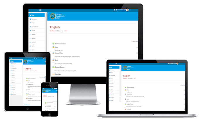 develop a professional learning management system for school
