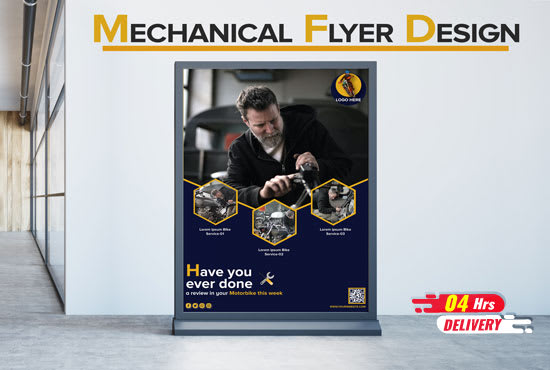 do one or multiple pager creative flyer design