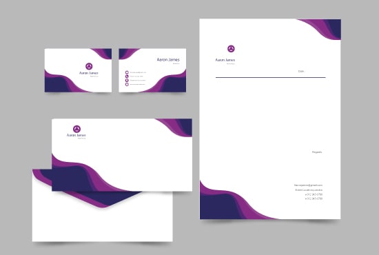design letterhead,business card or envelope