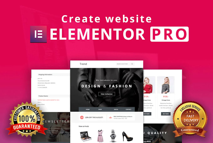 realize wordpress elementor website