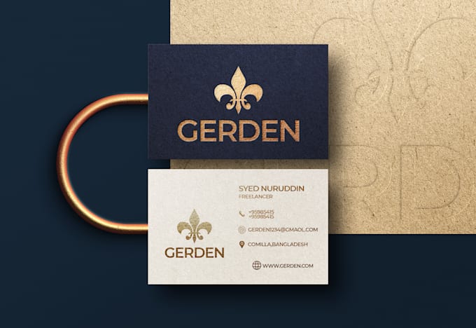 create stunning business card design