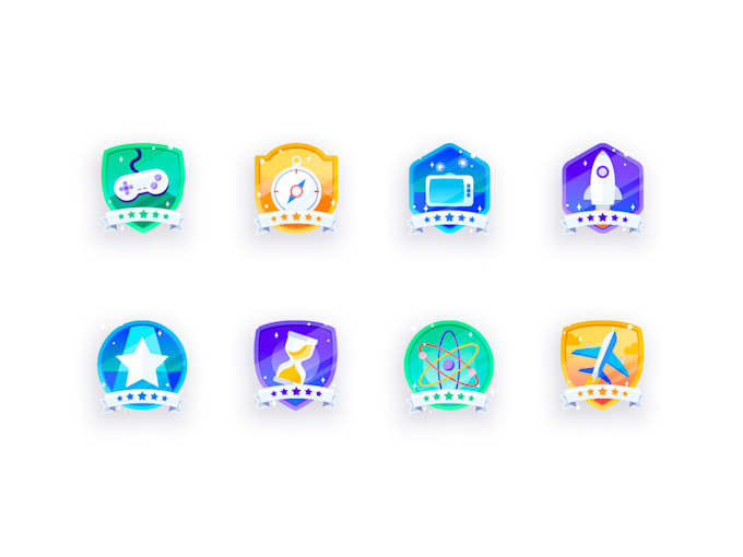 modern app icon for android and ios game and app icon design