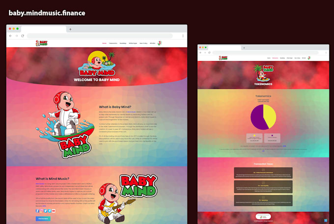create modern responsive html landing page design
