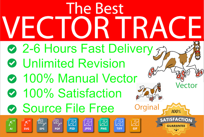Convert logo, image in vector ai,eps,pdf,png print ready by ...