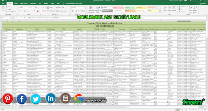 b2b leads collection and linkedin lead generation