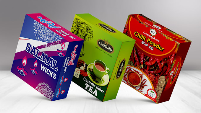 design product packaging box design