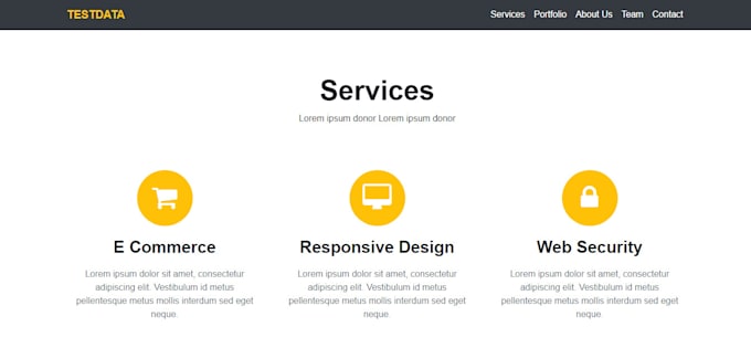 create responsive single page website with bootstrap