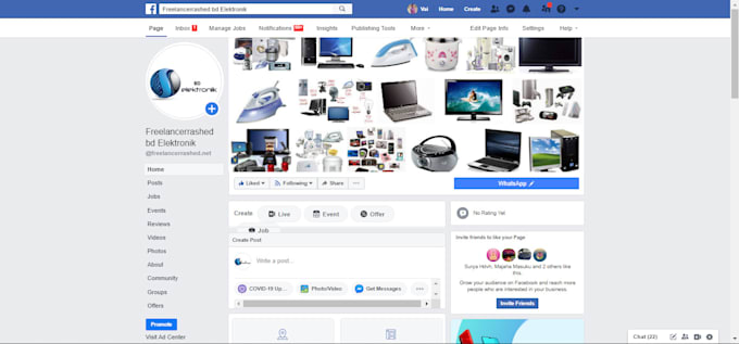 do your facebook page  promotion in worldwide