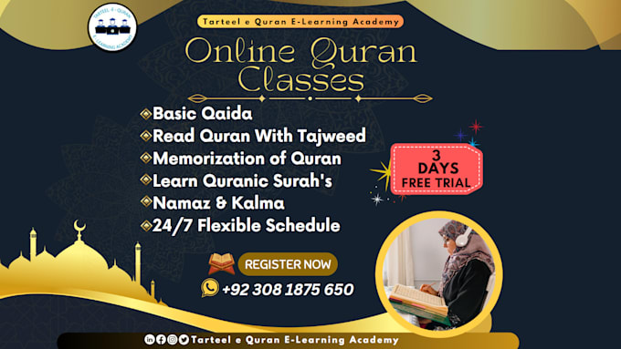 teach quran online with tajweed, proper pronunciation, learn at flexible hours
