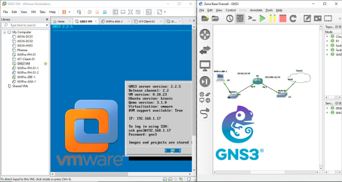 gns3 2.0 vmware workstation download