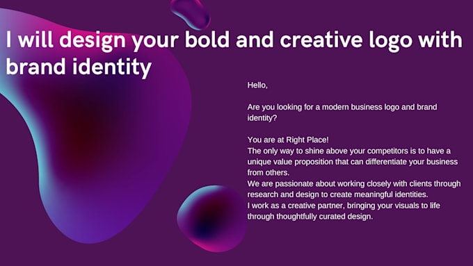 design a custom high quality versatile logo within 1 day
