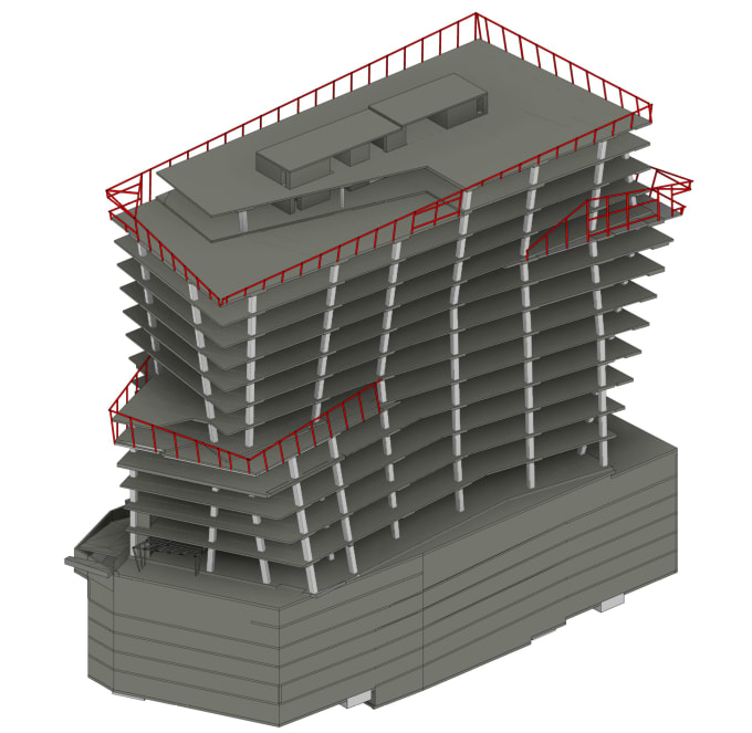 create a 3d bim model for your building project