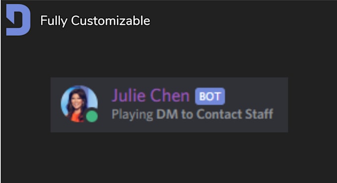create a fully custom discord bot for your discord server