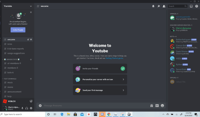 Make A Discord Server For You For Youtube Twitch By Christophers416 Fiverr - roblox youtube discord servers