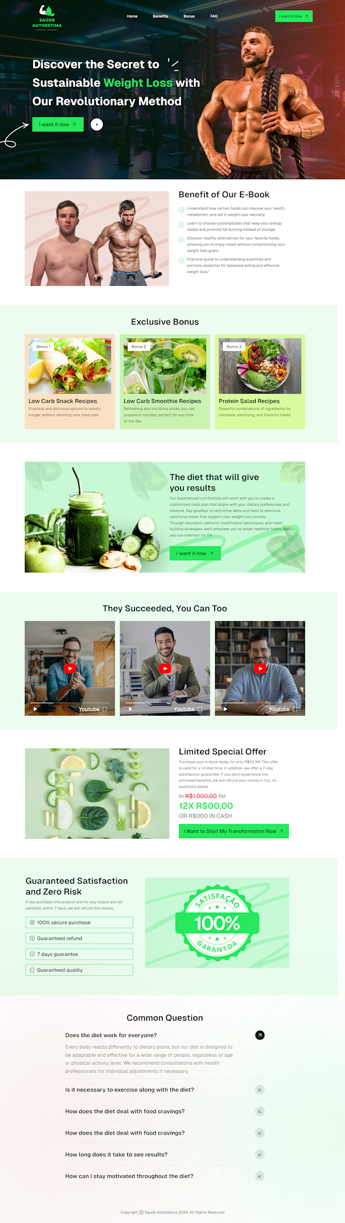 build responsive business wordpress website and landing page design