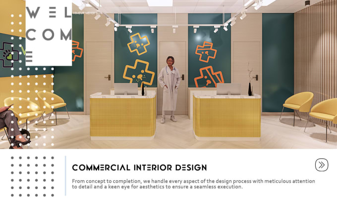 design your coworking space , office , agency