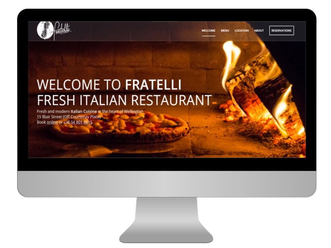 create a complete responsive website