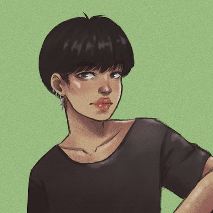 Draw people and characters for you by Matchaiart Fiverr
