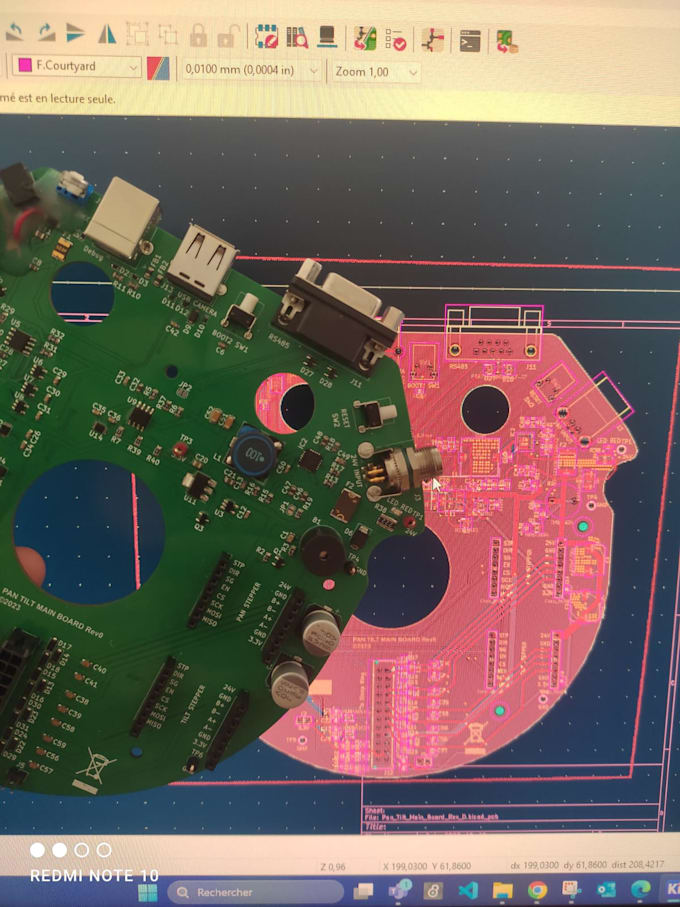 design professional schematic and pcb with altium or kicad