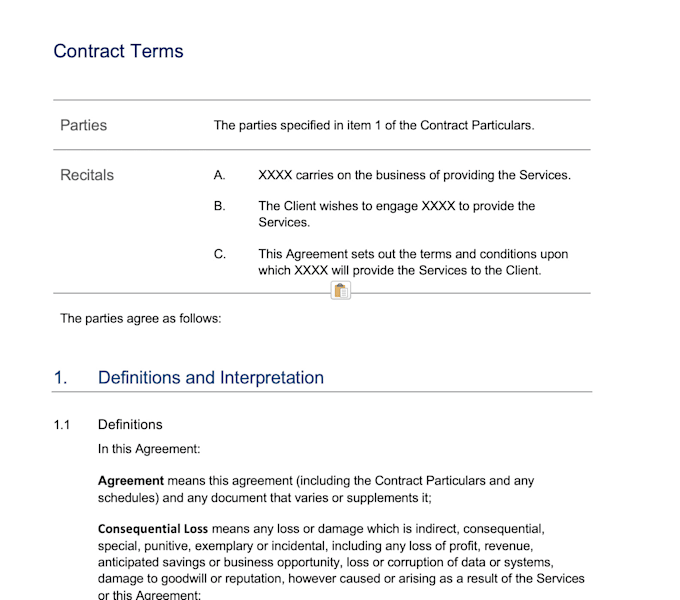 make legal contract and other documents for you