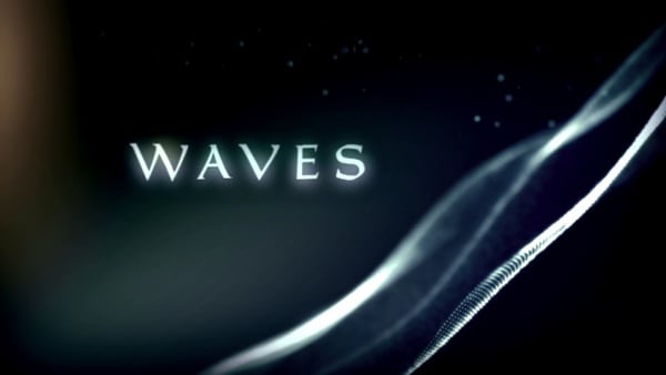 create a unique waves promotional video with image placeholders