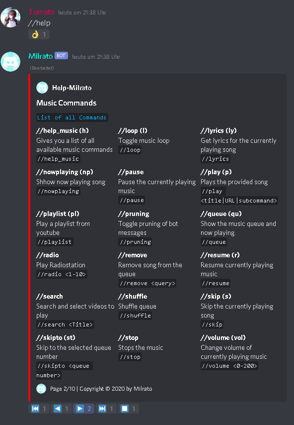 Code a discord bot for your purpose by Milrato | Fiverr