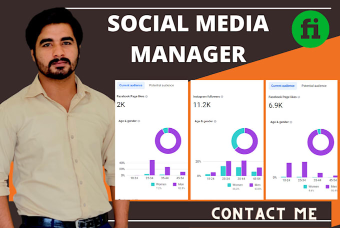 be your social media manager and sales associate