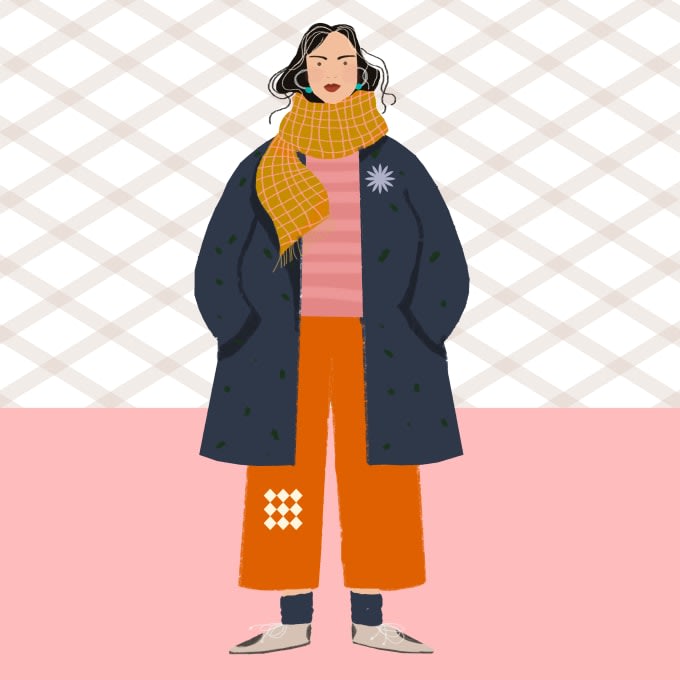 do woman illustration for anything