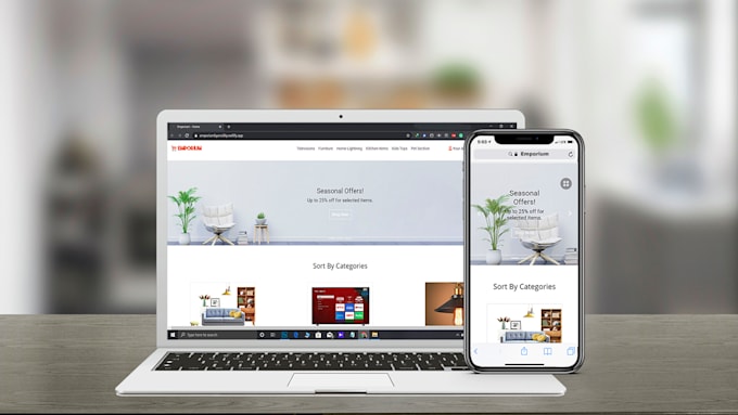 design professional mobile responsive website with html, CSS, javascript