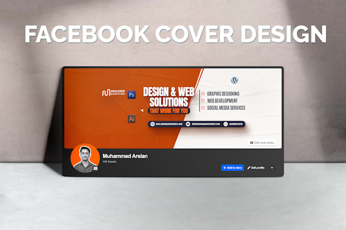 design professional website banners and social media banners