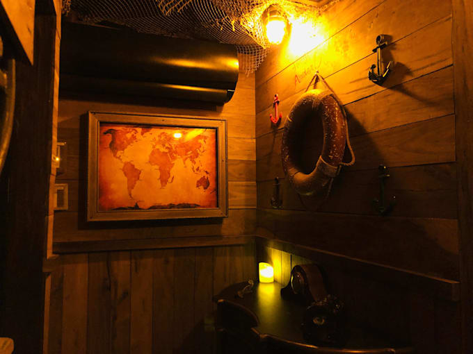 design an escape room game including puzzles and narrative