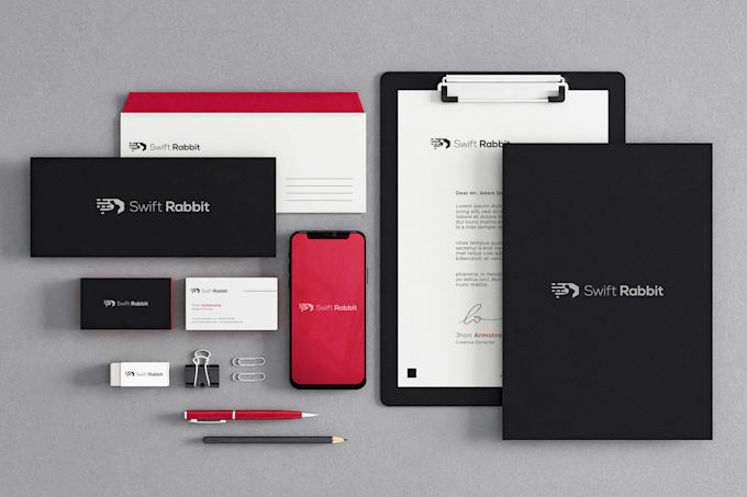 do small business logo design and branding kit with brand identity in 24hrs
