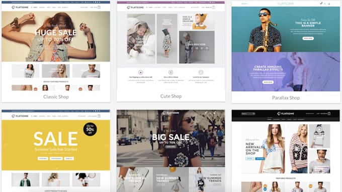 ecommerce wordpress website design and woocommerce shop