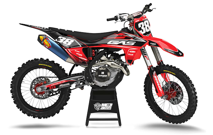 create a custom graphics kit for motocross mx